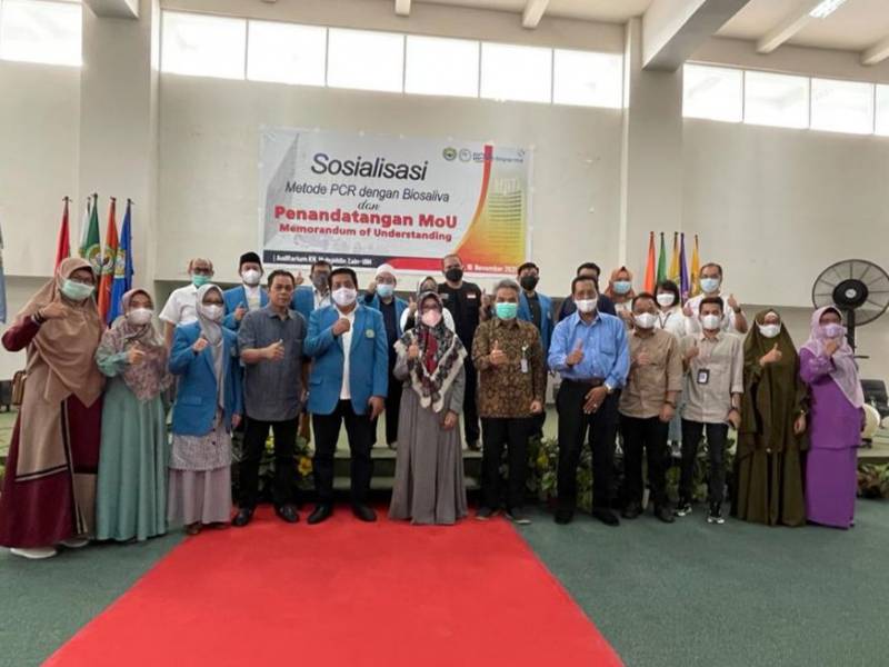 Fokus Penanganan Covid-19 , Sehari UIM Jalin Dua Kerjasama Biofarma dan BBLK Makassar