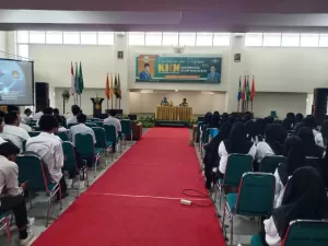 Universitas IsIam Makassar (UIM) Al-Gazali gelar pembekalan dan pelepasan Mahasiswa KKN tahun 2023, di Auditorium KH. Muhyiddin Zain