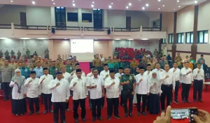 Pj Gubernur Bahtiar Baharuddin Lantik Pengurus FKUB Sulsel
