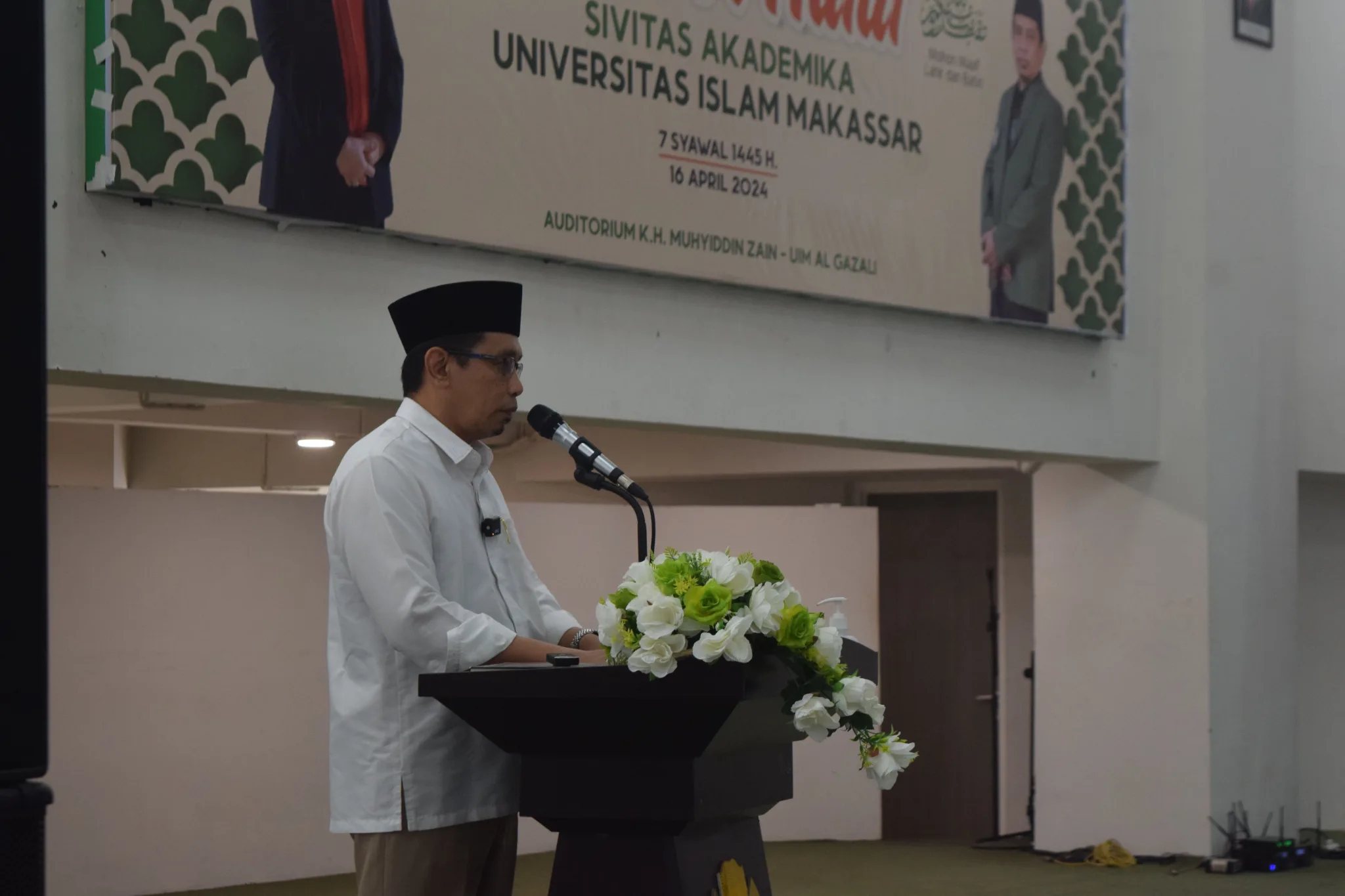 Gelar Halal bi Halal, Rektor UIM Prof Muammar Ajak Dosen Lakukan Perubahan