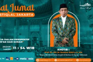 Rektor UIM Khatib Jumat di Masjid Istiqlal