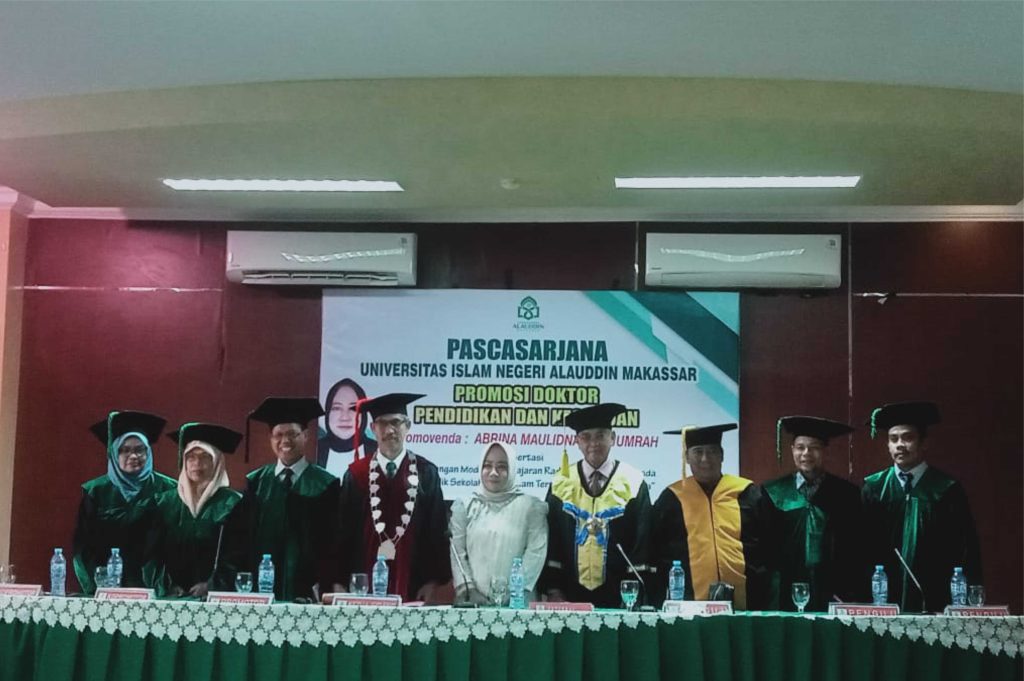 Dosen FKIPS UIM Al-Gazali, Raih Gelar Doktor di UIN Alauddin