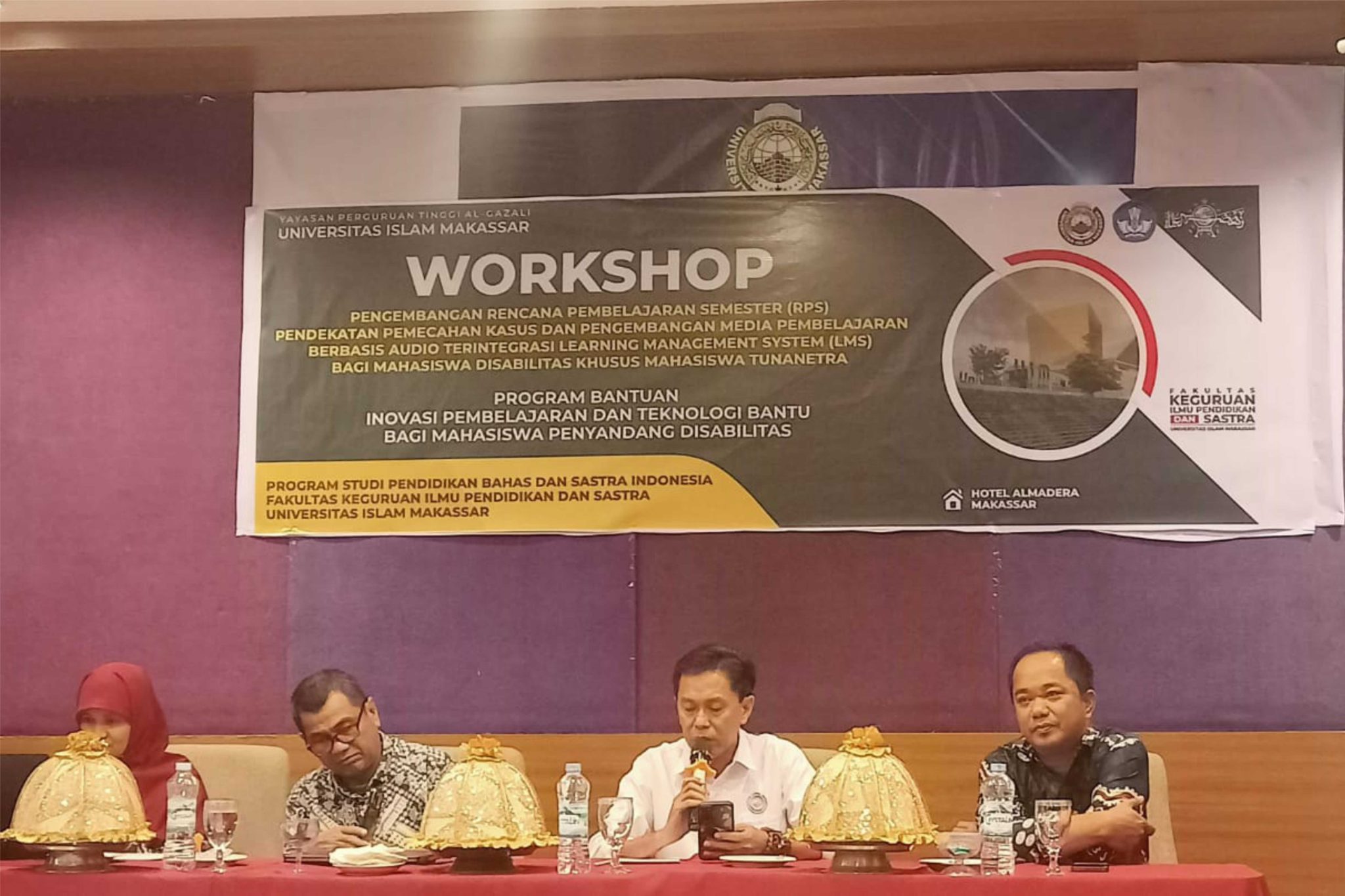 Dekan FKIPS UIM Buka Workshop RPS Inklusif untuk Mahasiswa Disabilitas